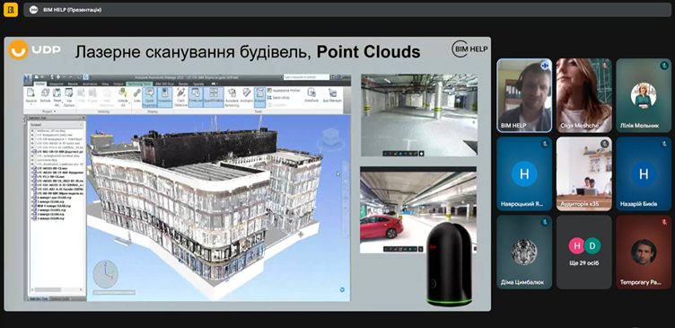 Ілюстрація до лекції Вадима Парницького про застосування BIM-технологій у будівництві