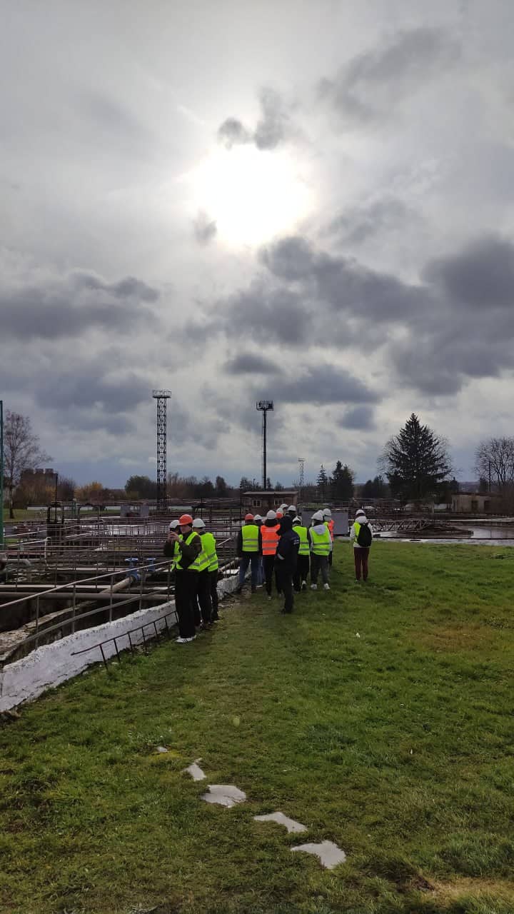 Практичне заняття студентів кафедри будівельної механіки на об’єктах КП «Тернопільводоканал»