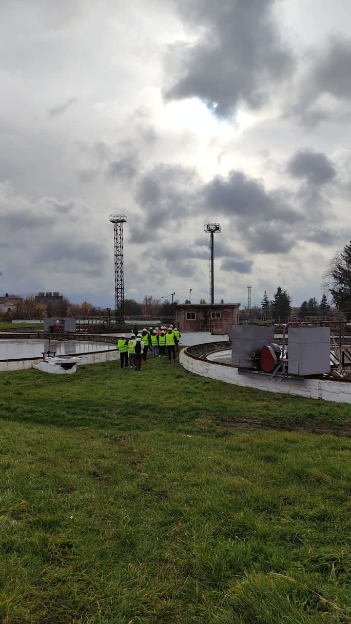 Практичне заняття студентів кафедри будівельної механіки на об’єктах КП «Тернопільводоканал»