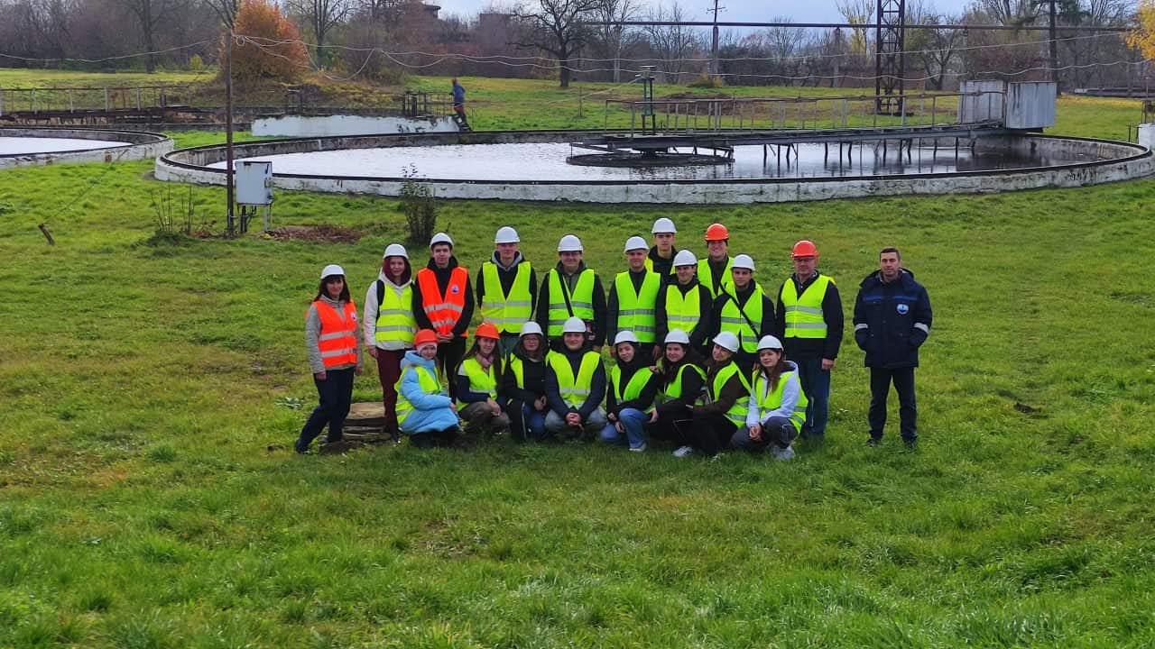 Практичне заняття студентів кафедри будівельної механіки на об’єктах КП «Тернопільводоканал»