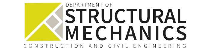 logo department of structural mechanics construction and civil engineering